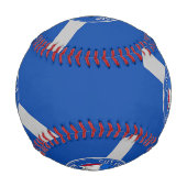 Patriotischer Baseball mit der Flagge von Las Vega (Vorderseite)