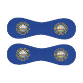 Patriotischer Baseball mit der Flagge von New Hamp (Paneele)