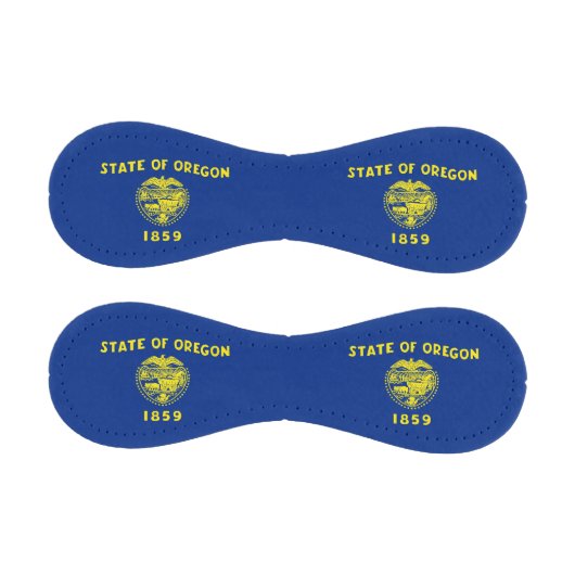 Patriotischer Baseball mit der Flagge von Oregon (Paneele)