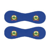 Patriotischer Baseball mit der Flagge von Vermont (Paneele)