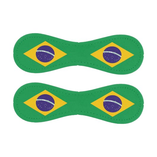 Patriotischer Baseball mit Flagge Brasiliens (Paneele)