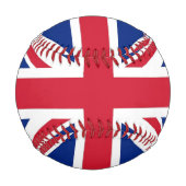 Patriotischer Baseball mit Flagge des Vereinigten  (Vorderseite)