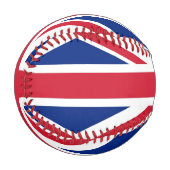 Patriotischer Baseball mit Flagge des Vereinigten  (Vorderseite Links)