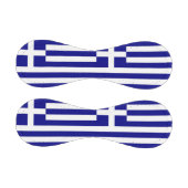 Patriotischer Baseball mit Flagge Griechenlands (Paneele)