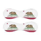 Patriotischer Baseball mit Flagge Kaliforniens, US (Paneele)