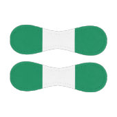 Patriotischer Baseball mit Flagge Nigerias (Paneele)