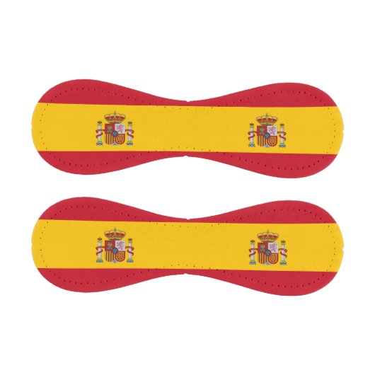 Patriotischer Baseball mit Flagge Spaniens (Paneele)