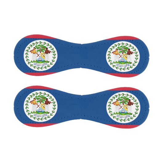 Patriotischer Baseball mit Flagge von Belize (Paneele)