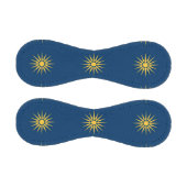 Patriotischer Baseball mit Flagge von Makedonien, (Paneele)