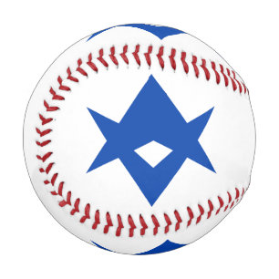 Patriotischer Baseball mit Flagge von Toyota City,
