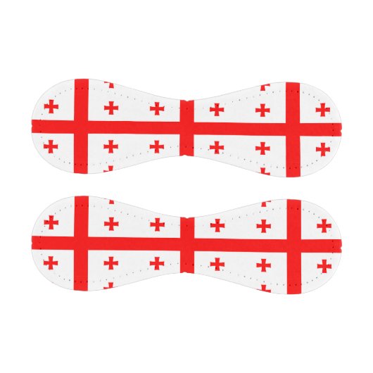 Patriotischer Baseball mit georgischer Flagge (Paneele)