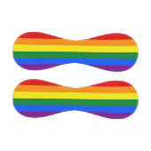 Patriotischer Baseball mit Rainbow Pride Fahne von (Paneele)