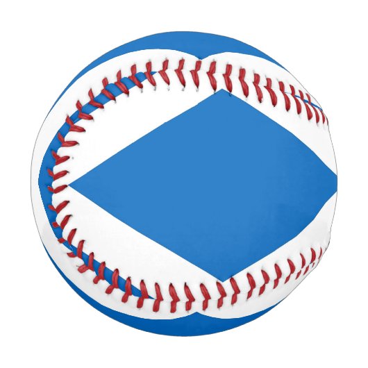 Patriotischer Baseball mit schottischer Flagge (Vorderseite Links)