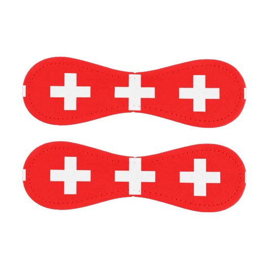 Patriotischer Baseball mit Schweizer Flagge (Paneele)