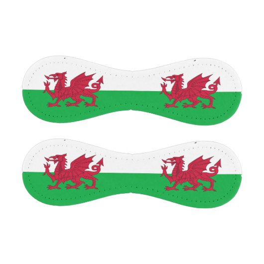 Patriotischer Baseball mit Wales-Flagge (Paneele)