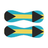 Patriotischer Baseballball mit Flagge der Bahamas Baseball (Paneele)