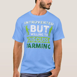 Patriotischer Bauer stellte die lokale Landwirtsch T-Shirt