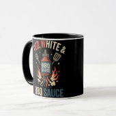 Patriotischer BBQ Tasse (Vorderseite Links)