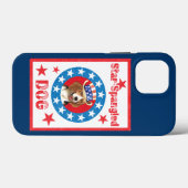 Patriotischer Beagle Case-Mate iPhone Hülle (Rückseite (Horizontal))