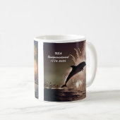 Patriotischer Becher mit Lady Liberty Kaffeetasse (VorderseiteRechts)