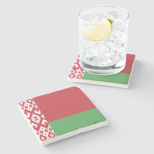 Patriotischer belarussischer Untersetzer (Seitenansicht)