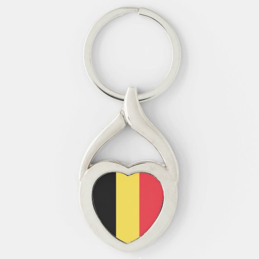 Patriotischer belgischer Schlüsselanhänger (Vorderseite)
