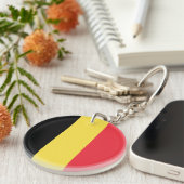 Patriotischer belgischer Schlüsselanhänger (Vorderseite rechts)