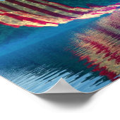 Patriotischer Berg Poster (Ecke)