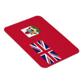 Patriotischer Bermuda-Flagge-Magnet Magnet (Rechte Seite)