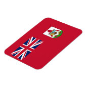 Patriotischer Bermuda-Flagge-Magnet Magnet (Linke Seite)