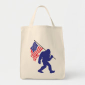 Patriotischer Big Foot Tragetasche (Vorne)