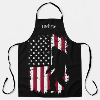 Patriotischer Bigfoot – American Flag Sasquatch Schürze