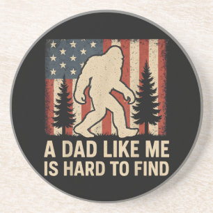 Patriotischer Bigfoot Ein Vater Wie Ich Ist Schwer Getränkeuntersetzer