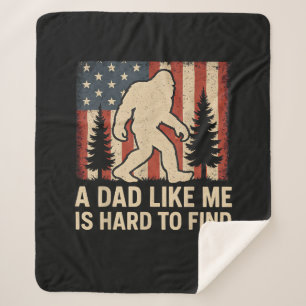Patriotischer Bigfoot Ein Vater Wie Ich Ist Schwer Sherpadecke