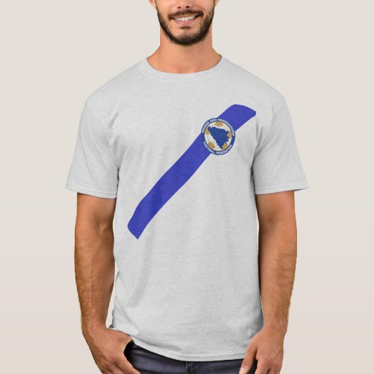 Patriotischer BiH T - Shirt Jersey - Pjanic 8 (Vorderseite)