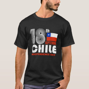 Patriotischer Chile Pride Independence September 1 T-Shirt