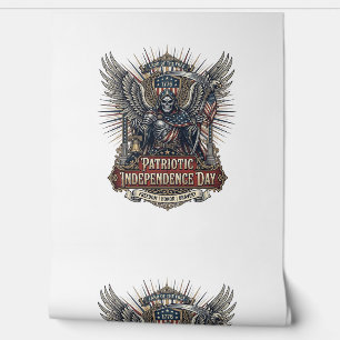 Patriotischer Chrome-Reaper-Dunkler-Patriot-Skelet Tapete