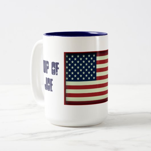Patriotischer Cup der Tasse Joe Beverage (Vorderseite Links)
