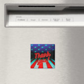 Patriotischer Dank! Magnet (In Situ (Geschirrspüler))