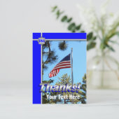 Patriotischer Dank Postcard für Truppen Postkarte (Stehend Vorderseite)