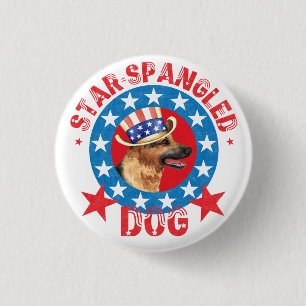 Patriotischer Deutscher Hirte Button