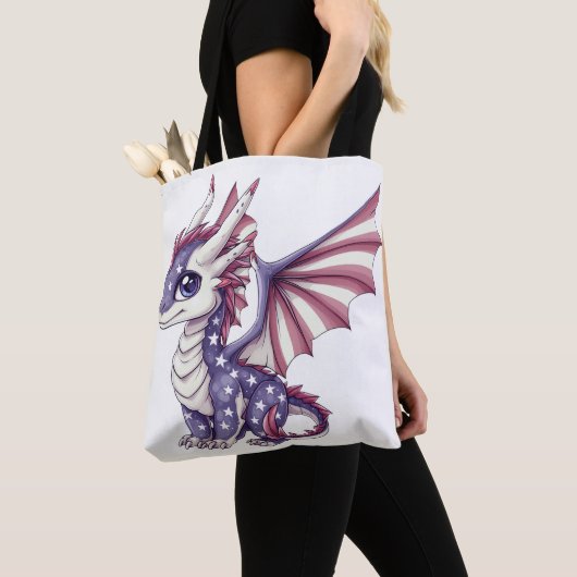 Patriotischer Drache Tasche (Von Nahem)