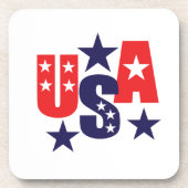 Patriotischer Drink-Untersetzer Getränkeuntersetzer (Vorderseite)