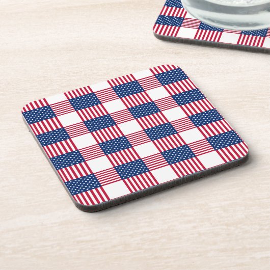 Patriotischer Drink-Untersetzer Getränkeuntersetzer (Linke Seite)