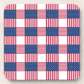 Patriotischer Drink-Untersetzer Getränkeuntersetzer (Vorderseite)