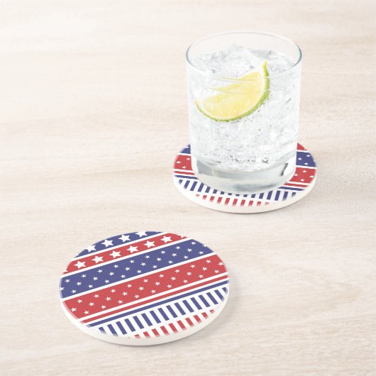 Patriotischer Drink-Untersetzer Getränkeuntersetzer (Seite)