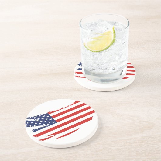 Patriotischer Drink-Untersetzer Getränkeuntersetzer (Seite)