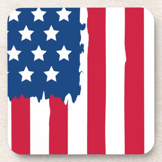 Patriotischer Drink-Untersetzer Getränkeuntersetzer (Vorderseite)