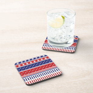 Patriotischer Drink-Untersetzer Getränkeuntersetzer