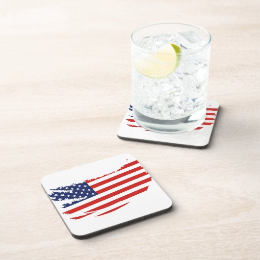 Patriotischer Drink-Untersetzer Getränkeuntersetzer (Rechte Seite)